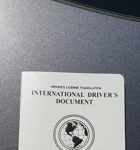 International driving license in Nicaragua