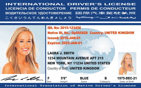 International Drivers License In New York